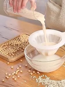 1 Cái Dụng Cụ Lọc Thực Phẩm Lưới Mịn Cho Sữa Đậu Nành Tự Làm Bánh Đậu Phụ - Bộ Lọc Nhà Bếp Chống Trầy Xước Cấp Thực Phẩm