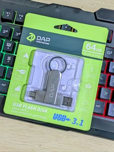 OTG FLASHDISK 64GB ORIGINAL DAP OTG USB TO TYPE C 3.1 D-UT64