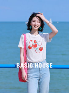 Basic House | Elegant Summer Short Sleeve T-Shirt