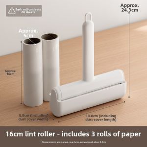 LANJIAOLUO | Cat Hair Removal Roller for Pet Owners Clothing and Bed Dust Cleaning Replaceable Core