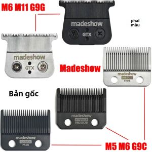Máy Cắt Tóc Chuyên Nghiệp Madeshow M5 M7 M10 JRL 2020C 2020T LENCE FF1T FF1C P600 P700 P800 P620 Kèm Lưỡi Dao Chính Hãng Và Lưới Bảo Vệ