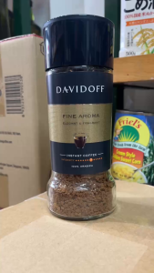 Date 12/27 Cà phê hòa tan Davidoff Fine Aroma 90g - DAVIDOFF CAFÉ FINE AROMA