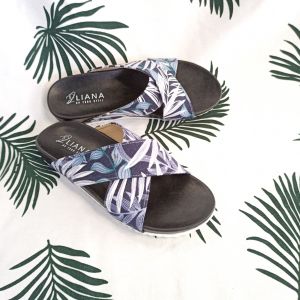Sandal Birken Wanita Terbaru Sendal Cewe Kekinian Sandal Flat Wanita Murah Terbaru Bisa Cod Motif Daun