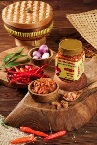 SAMBEL DONG - Sambal Udang Less Oil Botol 220 Gram Isi Lebih Banyak & Minyaknya Sedikit