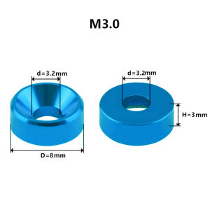 XDRC | Aluminum Round Tapered Spacer for Racing Drones