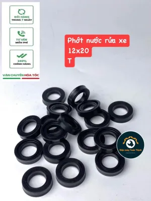 Phớt nước máy rửa xe xách tay đường kính 12x18 12x20