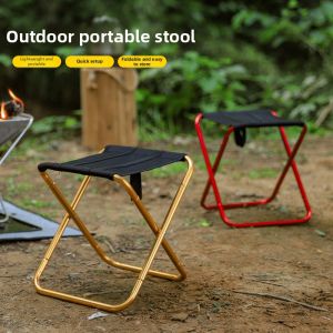 Portable Lightweight Aluminum Folding Stool