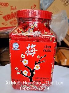 Ô Mai Xí Muội Hoa Đào Thái Lan 10 gói - Ngon Mê Ly- ăn vặt tuổi thơ