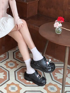 Crocs | Thick Sole Ventilated EVA Sandals Platform Clogs