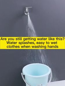 HT - Stainless flexible faucet Extention Sambungan Kran Putar 360