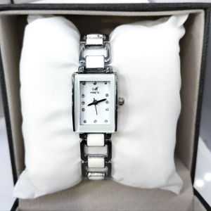 |||Bisa COD|||JAM TANGAN MIRETE PERSEGI SETENGAH KERAMIK WANITA.GRATIS BATERAI CADANGAN.