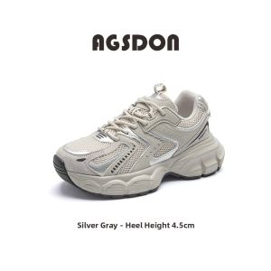 Agsdon | Breathable Thick Sole Sports Shoes