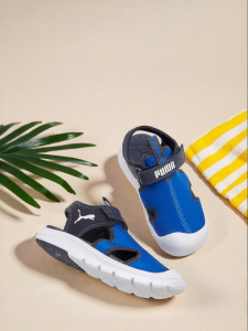 PUMA | Easy-On Kids Sports Shoes For Middle-Sized Children Breathable Mesh Beach And Leisure Wear