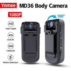 Ynmee MD36 Pocket Mini camera 1080P Digital Video Recorder Worn Police Small Body Cam Night Vision Sport DV Miniature Camcorder