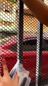 50x100cm plastic gate screen Protective Net dog fence indoor fence net chicken wire baby mesh