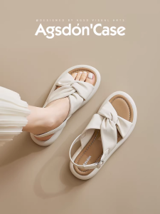 Agsdon | Flat Sandals Women Light Casual Wear Soft Bottom