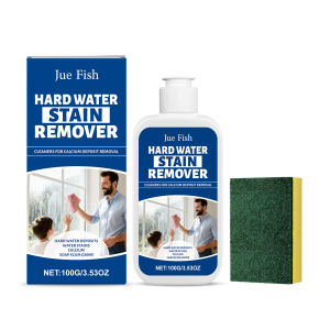 Glass Hard Water Stain Cleaner Cleans Taps Shower Heads Tiles And Ceramic Surfaces Removes Limescale For Sparkling Cleanliness