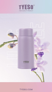 TYESO® 5oz Mini Vacuum Flask Portable Pocket Water Bottle Stainless Steel Cup Hot And Cold TS-8715B/8716B