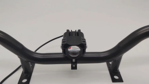 2Pcs Led Spotlight Motorcycle 2 modes Small Steel Waterproof Spotlight with switch for Car Off-road Super Bright LED