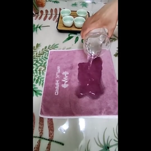 Khăn Yoga loại tốt thấm hút mồ hôi tập thể thao Gym Yoga Tennis KN18 thêu chữ 100x30cm KN01 thêu hình cô gái 110x25cm