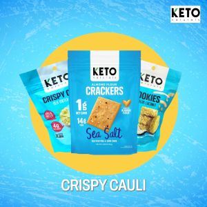 ปลอดภัย คลิปเตอรี่ของแพ็ครวมขนมคีโตอัลมอนด์แครกเกอร์ ดอกกะหล่ำทอดสูญญากาศ (10 มารเวลา) คาร์บต่ำไม่มีน้ำตาล บรรเทาของราคาที่เหมาะสม