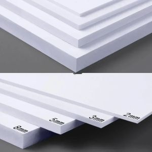 Tấm Xốp PVC Tự Làm 30x20cm Màu Trắng/đen/xanh Chất Liệu Nhựa Dẹt Dùng Làm Mô Hình Thủ Công Cho Các Dự Án DIY Tại Nhà