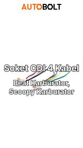 Soket CDI 4 Kabel Beat Lama & Scoopy Karburator