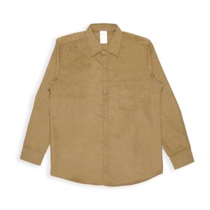 KEMEJA PRIA LENGAN PANJANG KEMEJA POLOS KEMEJA CORDUROY CREM