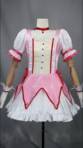 Kaname Madoka Cosplay Costume Anime Puella Magi Madoka Magica Cosplay Dress for Women Anime Cosplay Outfits