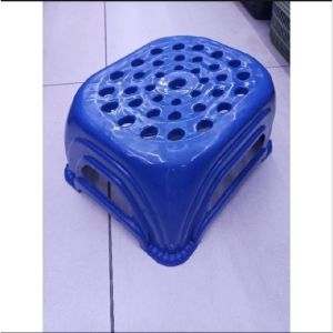 BLUE STOOL – DURABLE COMFORTABLE & MULTI-PURPOSE PLASTIC STOOL FOR HOME KITCHEN BATHROOM & DAILY USE 7