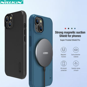 Nillkin Matte Magsafe Case for iPhone 17 Air 16 15 Pro Max 14 13 Shockproof Hard PC Back Cover Super Frosted Shield Pro Phone Case