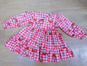 เดรสแขนยาว แฟชั่นเด็กผู้หญิง