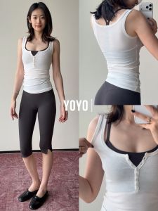 YOYO | Breathable Yoga Vest Thin Sport Bra Open-Back Workout Tank Top