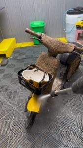 DR.WOOT เครื่องฉีดน้ำแรงดันสูง เครื่องฉีดน้ำ S9 อุปกรณ์ล้างอัดฉีด 400 บาร์ 3800 วัตต์ สามารถดูดน้ำได้ด้วยตัวเอง และมีระบบ auto stop พร้อมอุปกรณ์ครบชุด