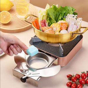 เตาแก๊สแบบมินิสำหรับใช้ในครัวเรือนและธุรกิจ เตาไฟฟ้าขนาดเล็กสำหรับผัดได้ทันท่วงที ถ้วยชาไฟฟ้าแบบพกพา