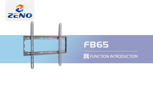 Economy 26"-70" Flat Penal Fixed Led Tv Wall Bracket