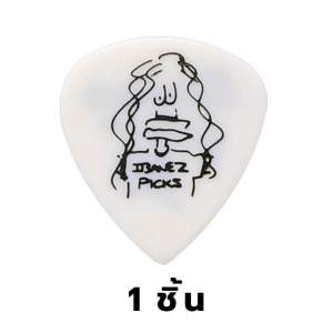 ปิ๊กกีตาร์ Paul Gilbert IBANEZ 1000PGWH | 3 ชิ้น | แท้ญี่ปุ่น | Short Teardrop | 1.0mm Celluloid