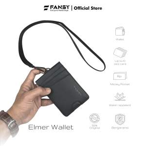 Dompet uang dan kartu Fansy Elmer Hanging wallet pria wanita