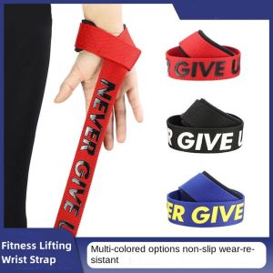 Guoftstars 1 Pair Fitness Lifting Wrist BandWrist Strap For WeightliftingCrossfit BodybuildingKettlebellDumbbell WeightsStrength Workout Wrist Brace