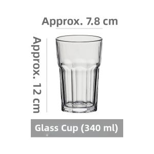 Elegant Versatile Glass Cup