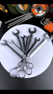 ประแจแหวนข้างปากตาย ตัวเดี่ยว ขนาด 8-22 มม