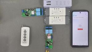 2CH Tuya Smart WiFi Switch Home Controller Relay Module AC/DC 7-32V AC 85-250V 10A Work With Vioce Alexa Google Home