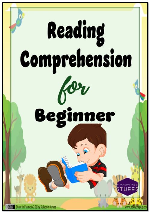 READING COMPREHENSION for Beginners A4 SIZE 25 PAGES Bookbind | Lazada PH