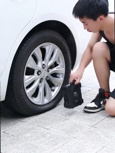 12V Portable Car Electric Tyre Pump Tire Inflator Heavy Duty Motorcycle Tire Air Compressor