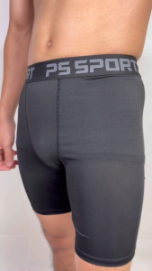 กางเกงรัดกล้ามเนื้อ ขาสั้น PS SPORT กางเกงรัดสั้น ออกกำลังกาย กางเกงรัด กีฬาฟุตบอล บาส วิ่ง ว่ายนํ้า นุ่มใส่สบาย