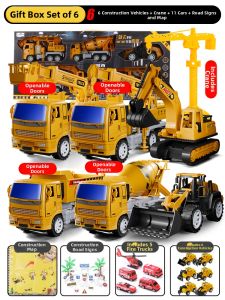 YANGBEI | Large Engineering Vehicle Toy Set For Boys