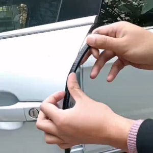 PROTON X50 Car Molding Door Edge Protector Cover Anti-Collision Sealing Trim Guard Buffer Protective Rubber Strip X50 car accessories