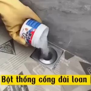 BỘT THÔNG BỒN CẦU 260G HƯƠNG BẠC HÀ chất thông tắc cống bị nghẹt tắc nghẽn bột thông cống cực mạnh ống thoát nước lavabo bồn rửa mặt chậu rửa chén bát siêu tốc KUMORI STORE