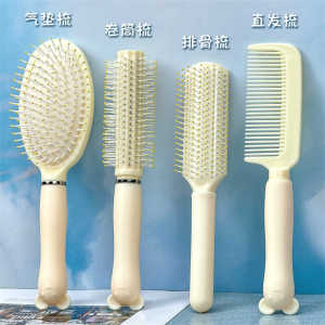 Womens Styling Comb Hair Brush Air Cushion Back Hair Comb Massaging Pad Comb High Arched Hairdressing Tool Long Handle