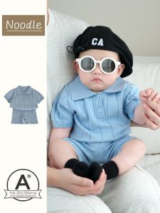 Boys Summer Set Shorts and Tee Shirts Stylish 2-Piece Outfit